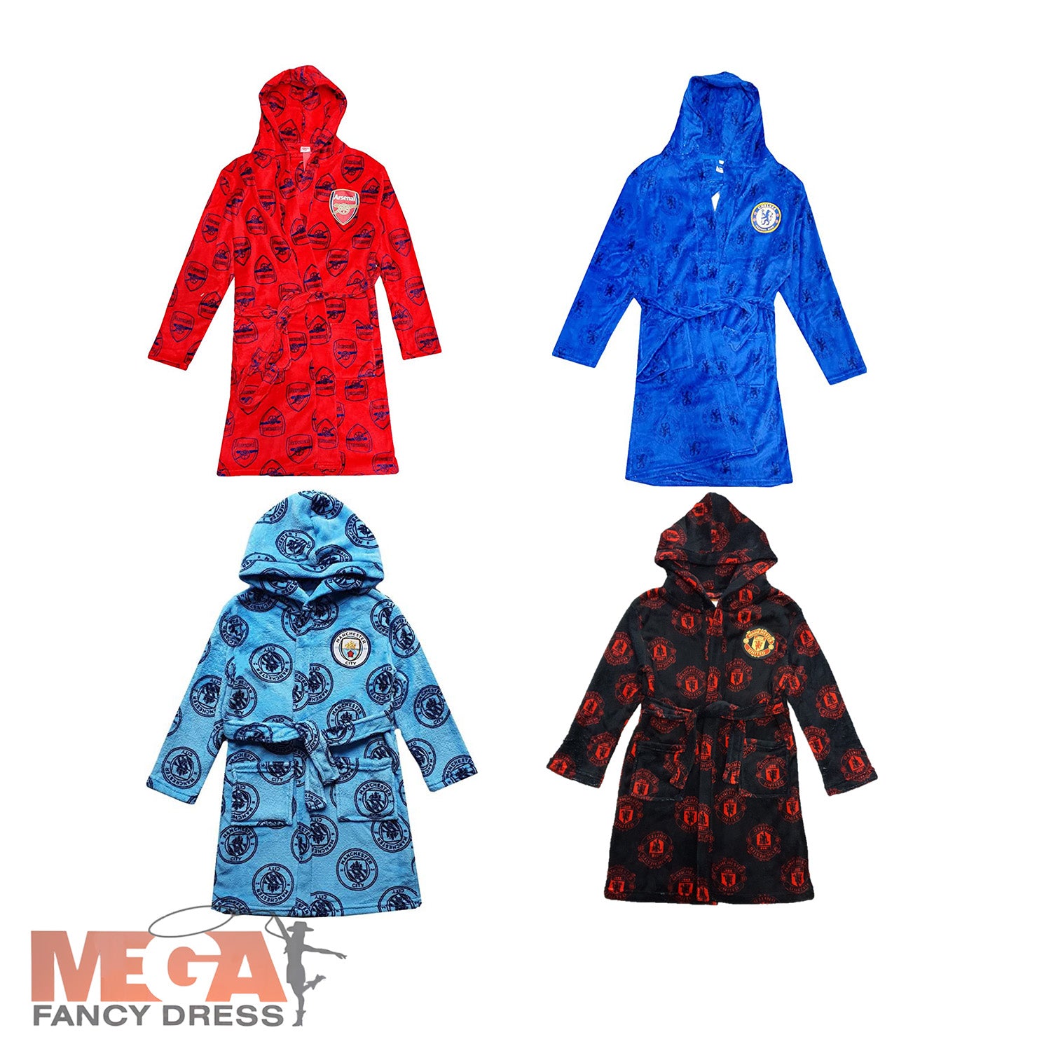 American Football Print Pattern Women Long Robe