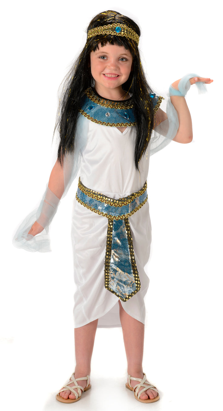 Queen Cleopatra Girls Costume Historical Fancy Dress