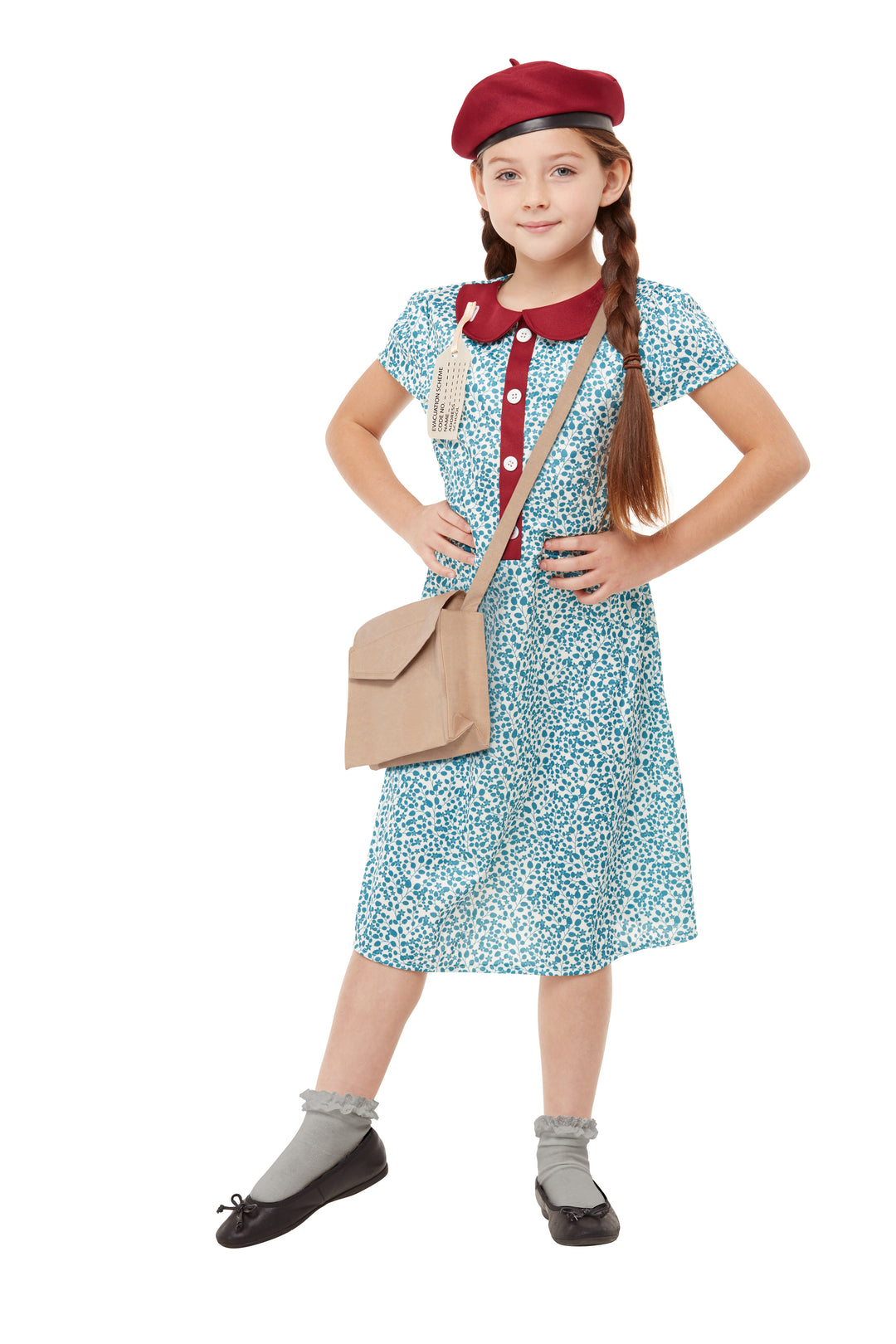 Girls' Evacuee Historical Costume