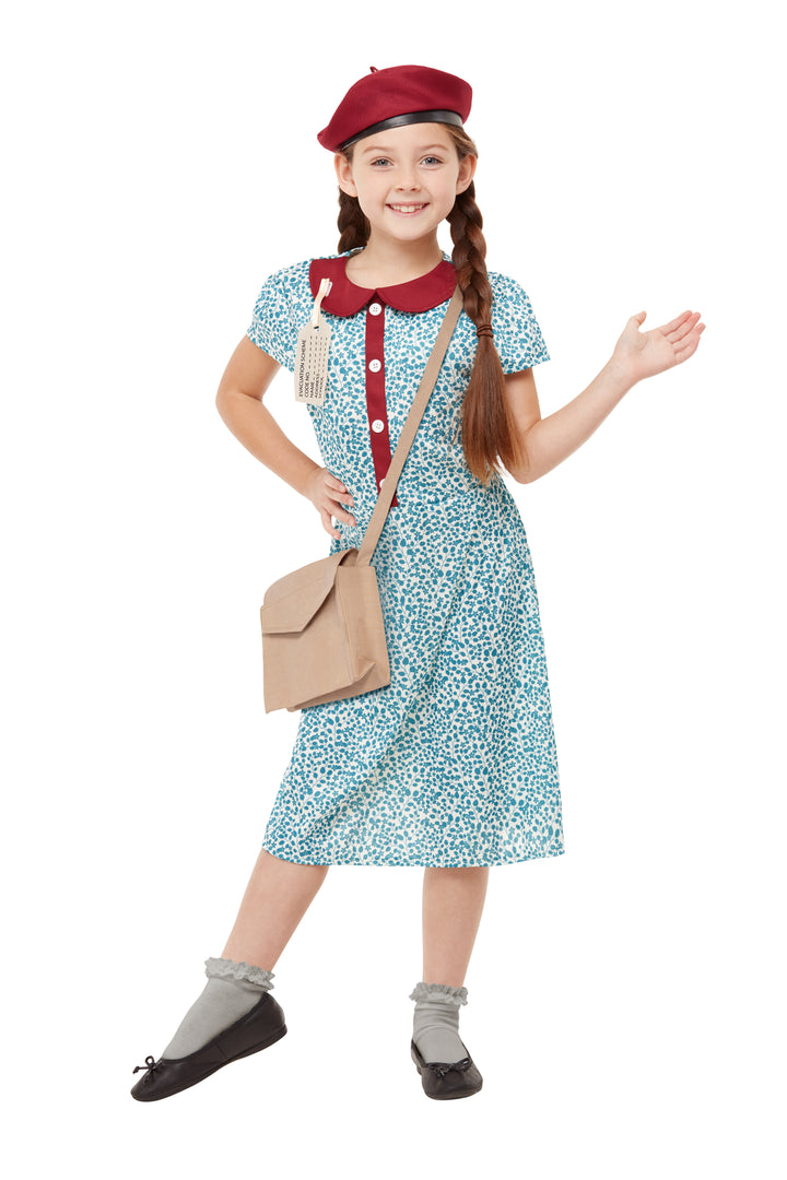 Girls' Evacuee Historical Costume