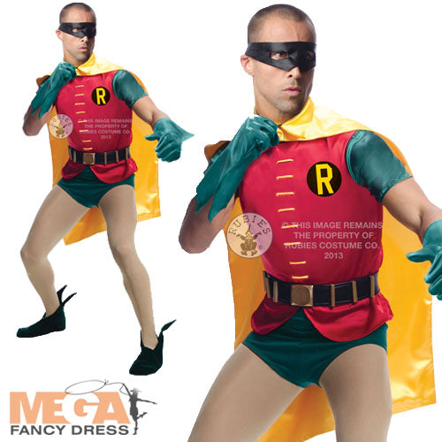 Mens Grand Heritage Robin Costume Superhero Outfit