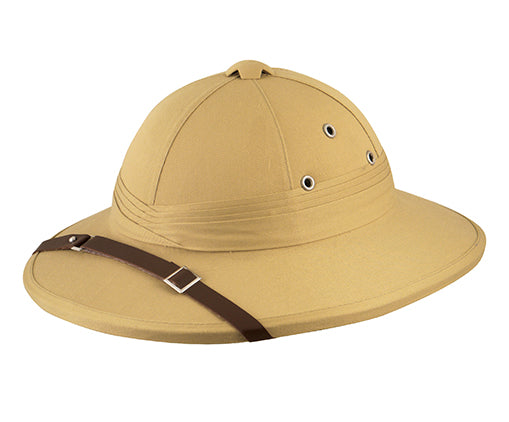 Adults Deluxe Safari Hat Jungle Explorer Helmet Costume