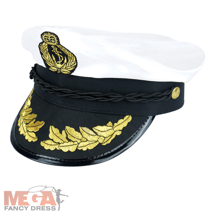 Sailor Hat for Adults Maritime Costume Accessory