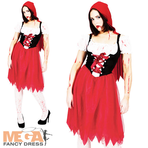 Ladies Blood Red Riding Hood Costume