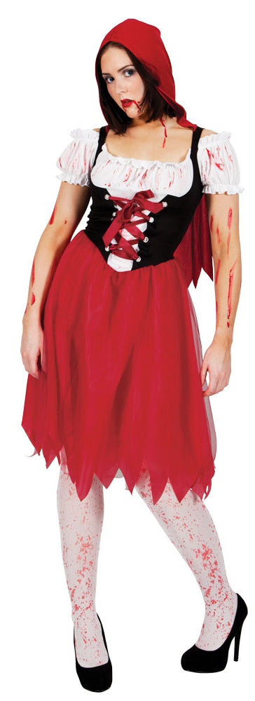Ladies Blood Red Riding Hood Costume