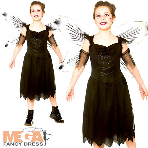 Dark Fairy Girls Costume
