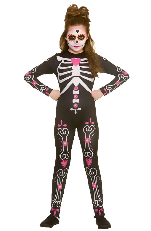 Candy Skull Cutie Girls Costume