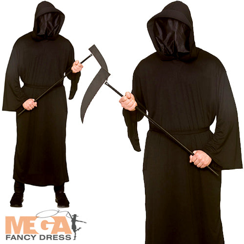 Faceless Reaper Grim Reaper Mens Costume