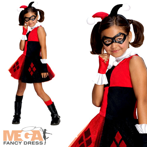 Harley Quinn Girls Tutu Costume