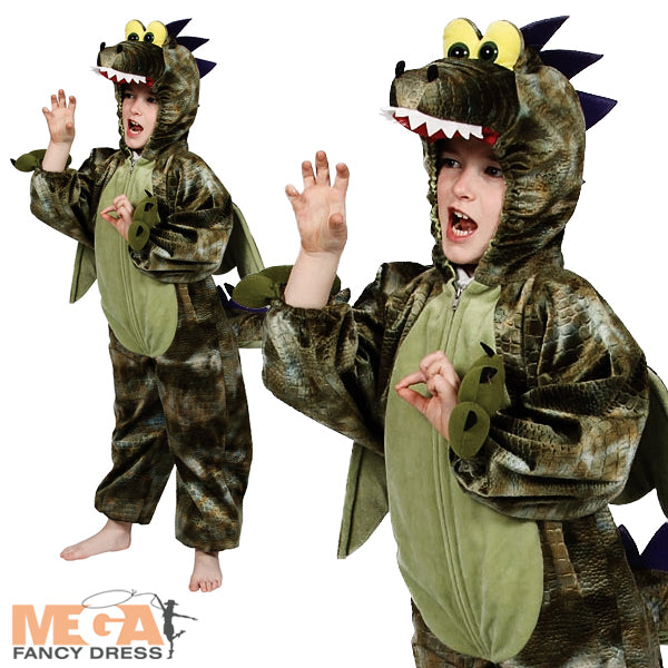 Kids Dragon Dinosaur Mythical Creature Costume