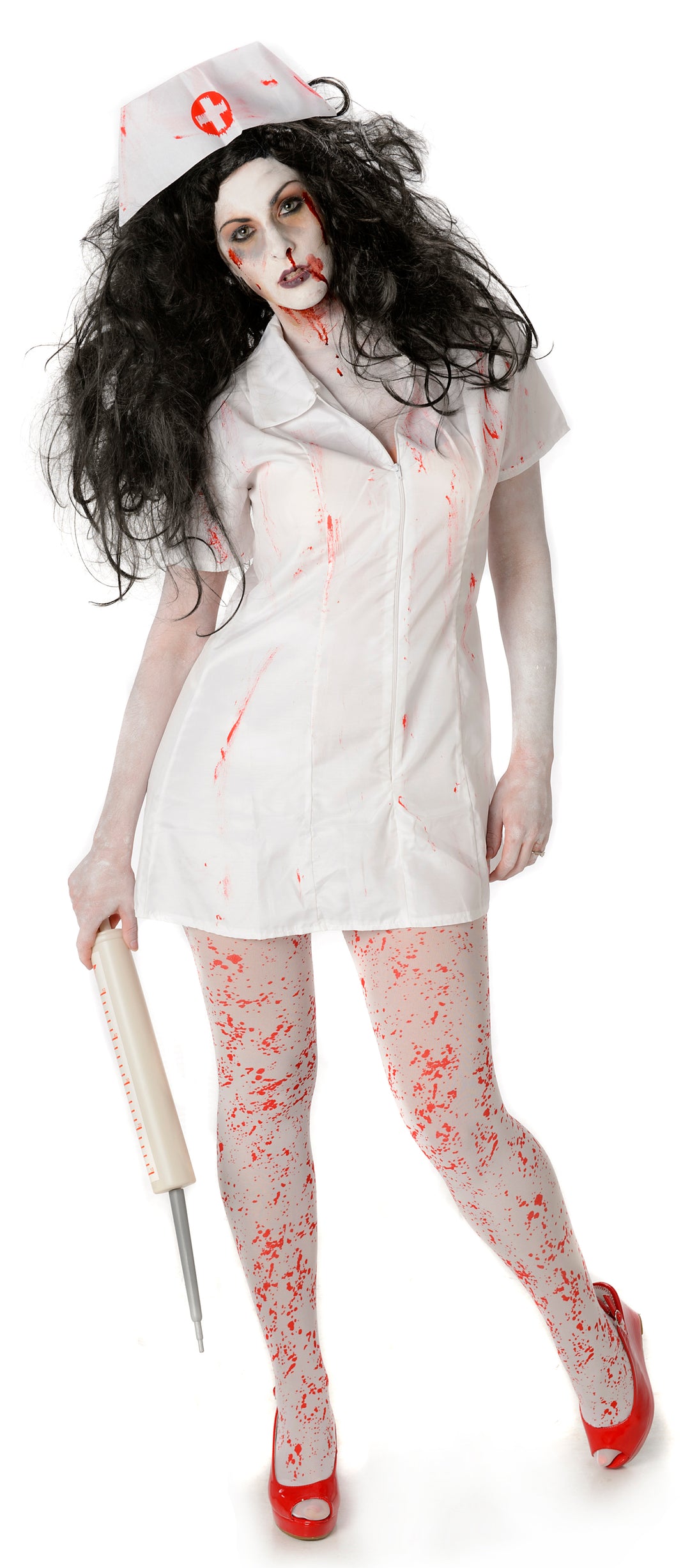 Ladies Zombie Bloody Nurse Horror Halloween Costume