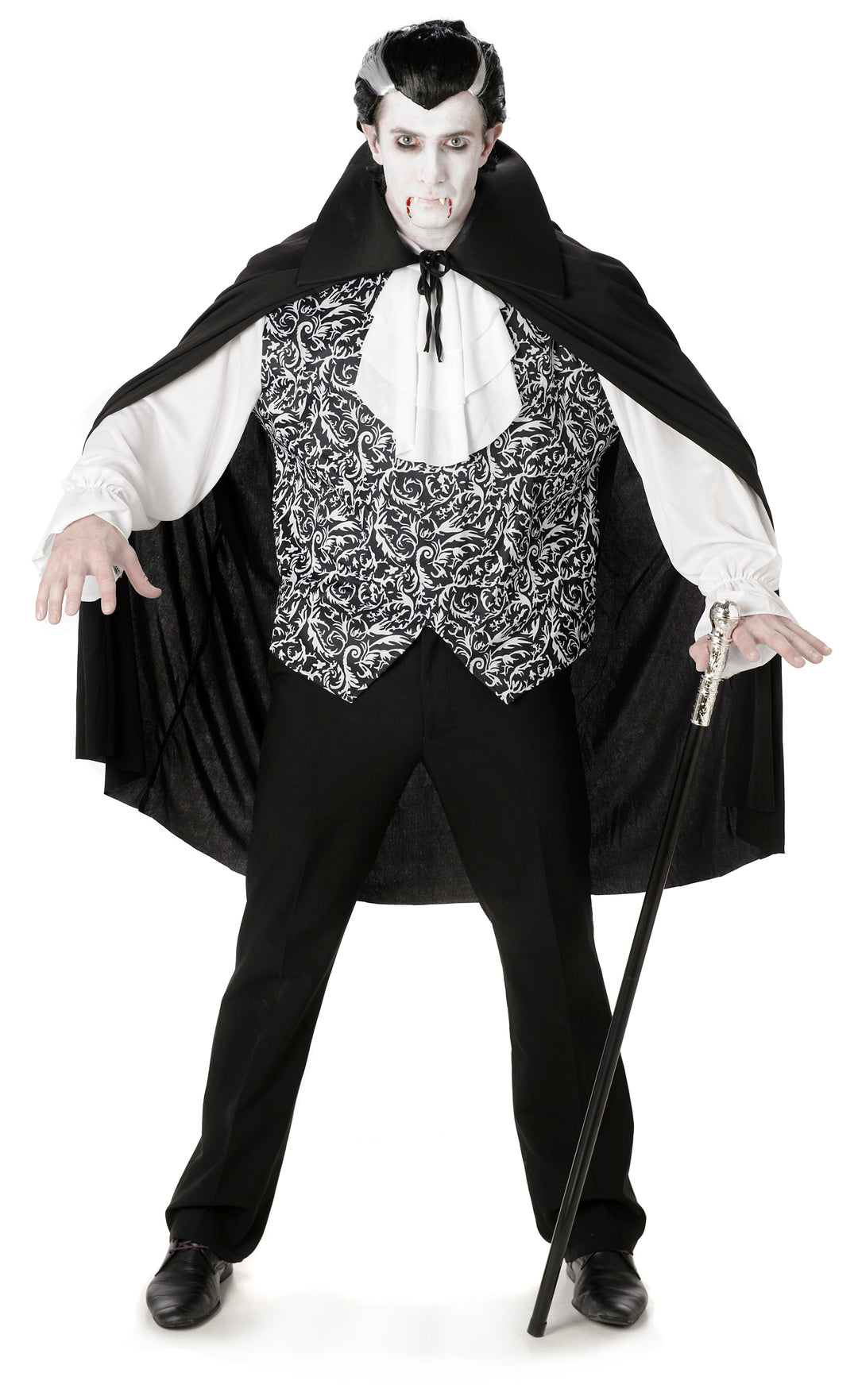 Royal Vampire Mens Costume Gothic Fancy Dress