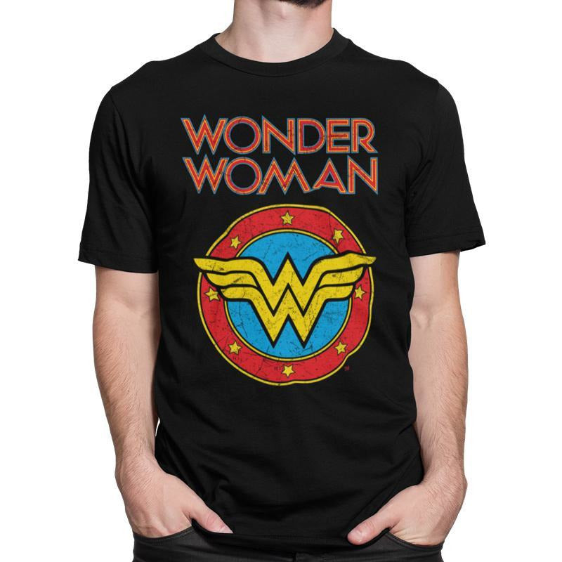 Unisex Wonder Woman Vintage Logo T-Shirt DC Universe