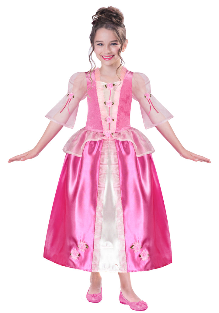 Girls Posy Princess Royal Fairy Tale World Book Day Fancy Dress Costume