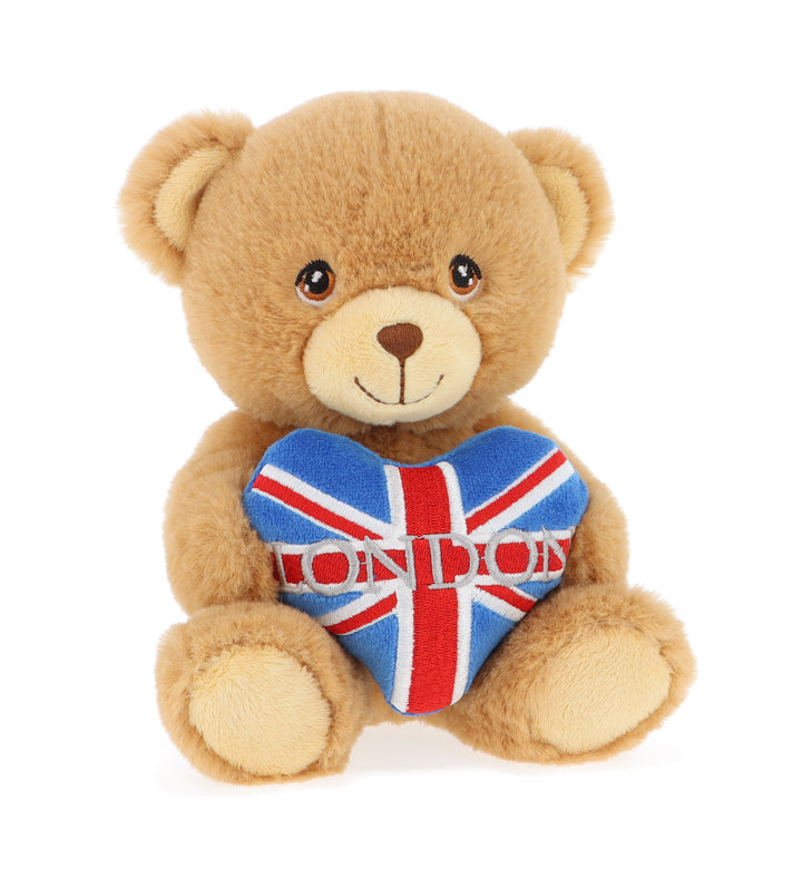 15cm London Heart Bear