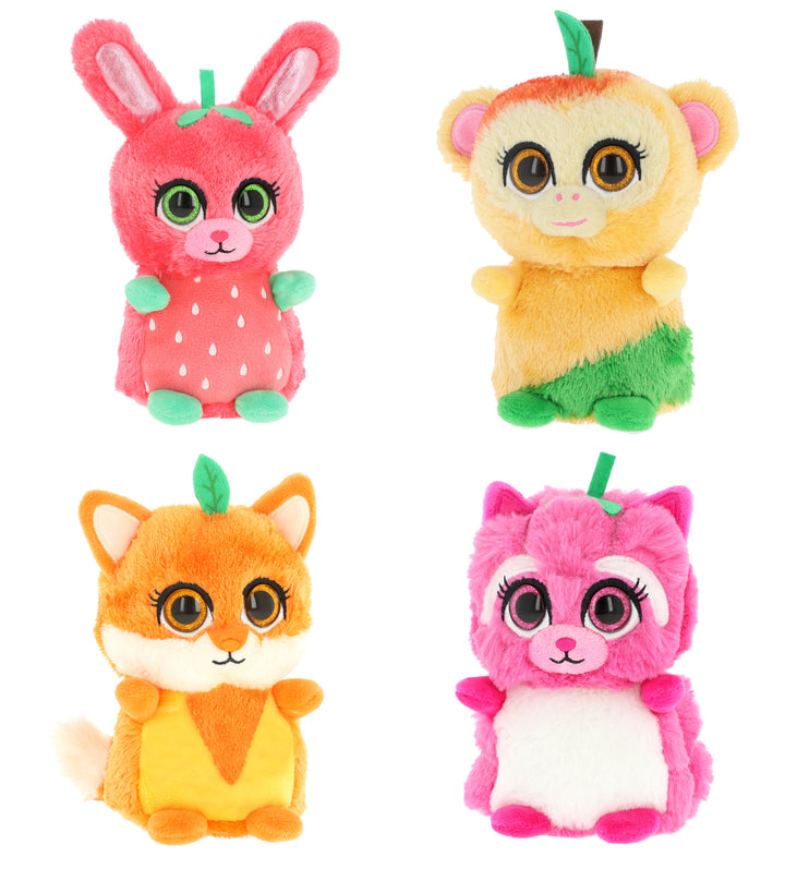 14cm fruity Motsu Scented Animal Plushies