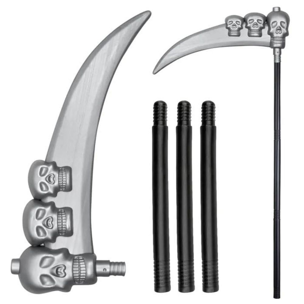 Skeleton Skull Scythe Grim Reaper Halloween Accessory