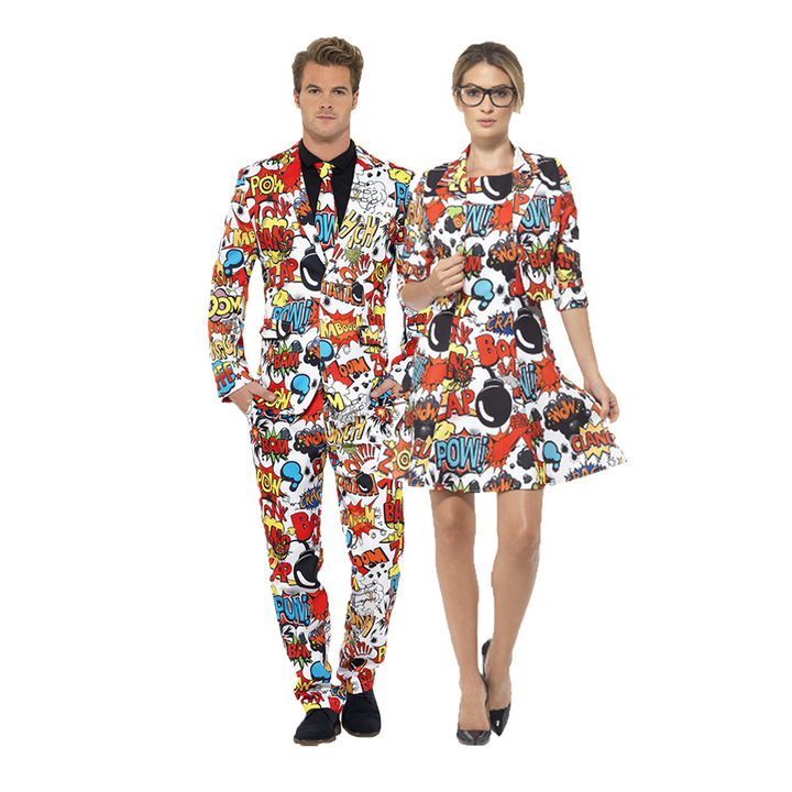 Mens Stand Out Suits Group Fancy Dress Costumes