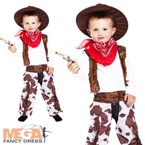 Boys Toddler Cowboy Young Gunslinger Costume