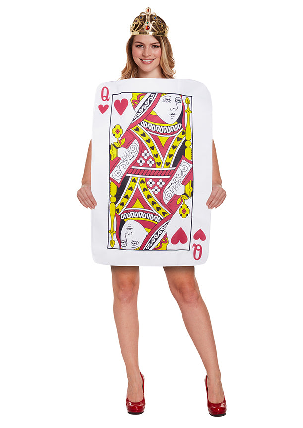 Queen of Hearts Playing Card Themed Costume Accessory