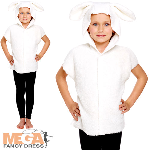 Girls Sheep Farm Animal Story Book Day Lamb Costume