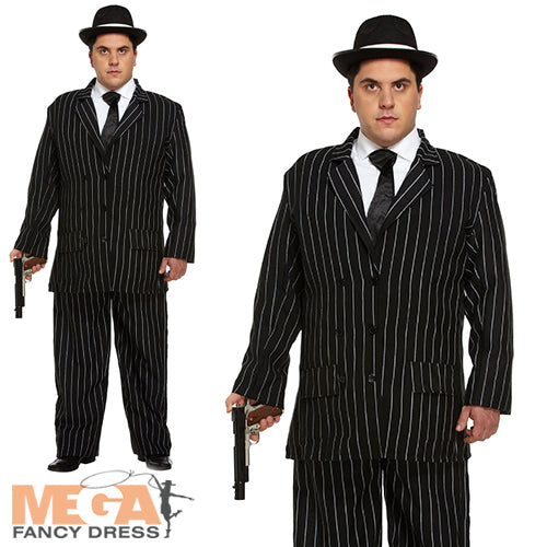 Gangster Mens Costume Classic Outlaw Outfit