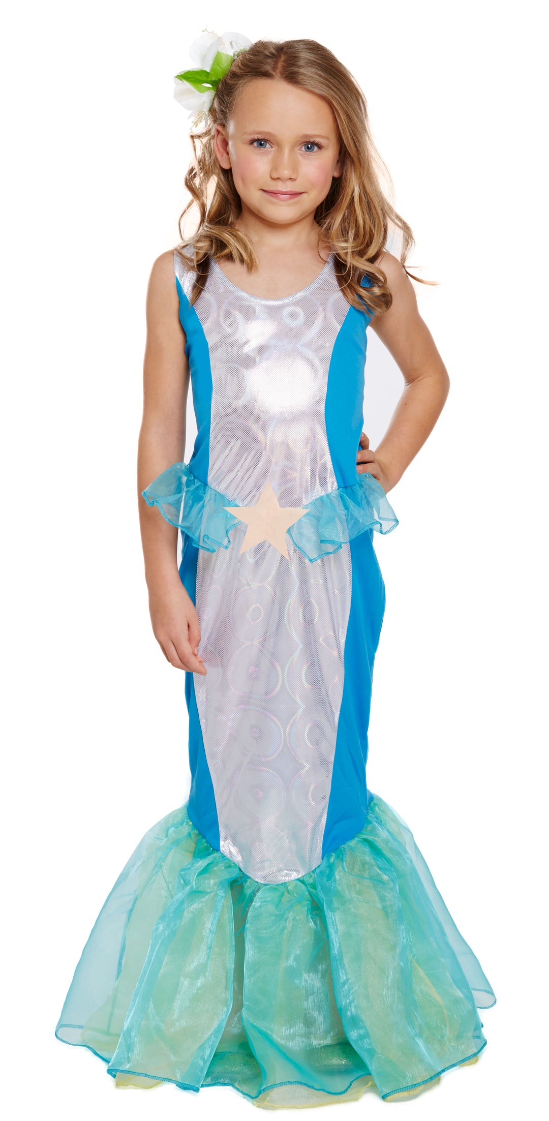 Girls Mythical Mermaid Fancy Dress World Book Day Costume