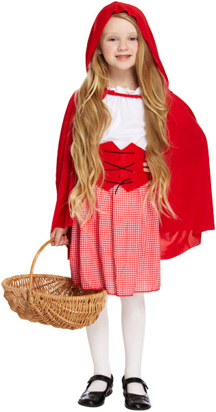 Girls Red Riding Hood World Book Day Fairy Tale Costume