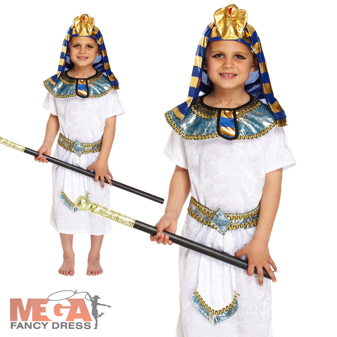 Kids Egyptian Pharaoh Ancient Ruler Costume