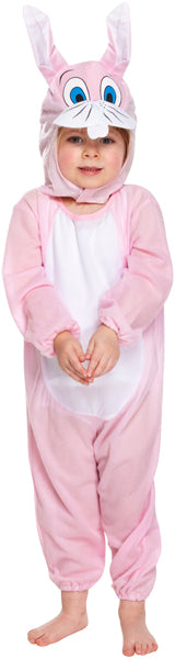 Kids Toddlers Pink Bunny Rabbit Costume