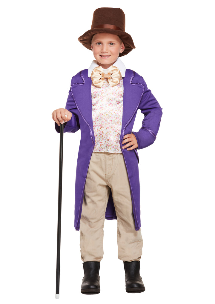 Chocolate Factory Child's Whimsical Worker Costume