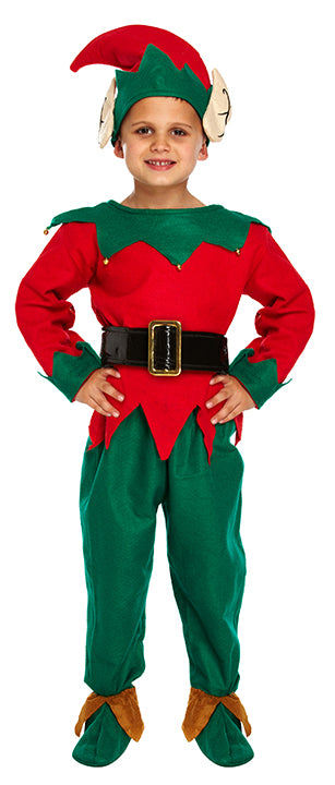 Children's Elf Santa's Little Helper Costume