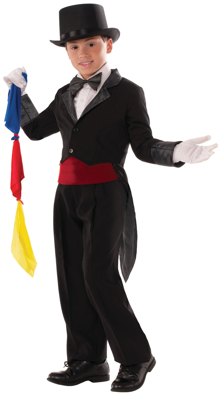 Magicians Tailcoat Kids Spellbinding Costume