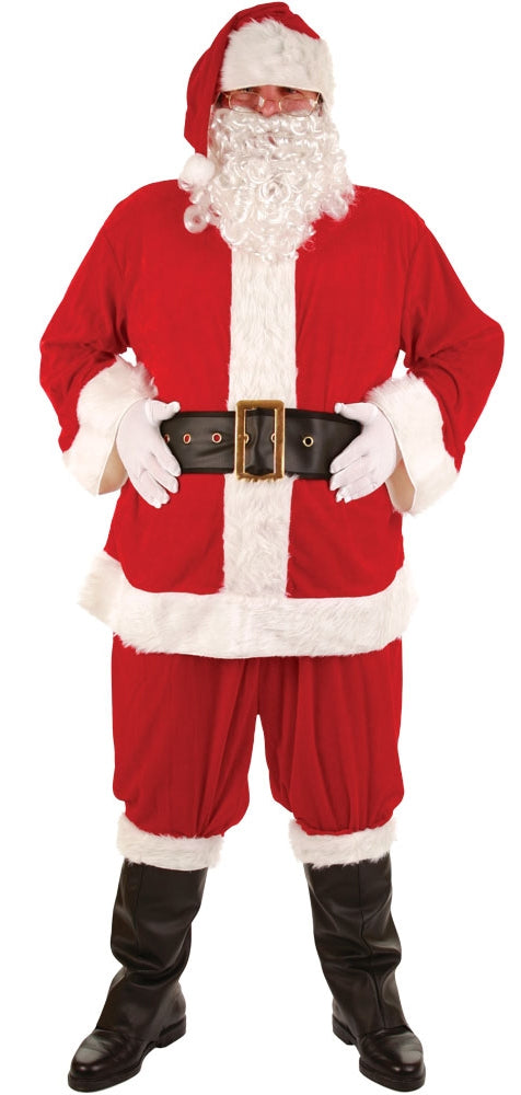 Deluxe Santa Claus Costume Christmas Fancy Dress