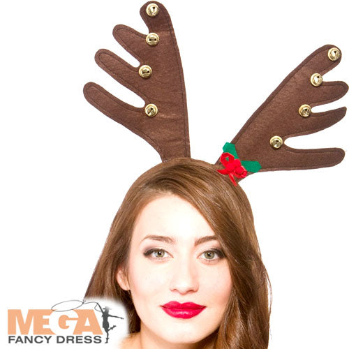 Deluxe Reindeer Antlers Costume Accessory