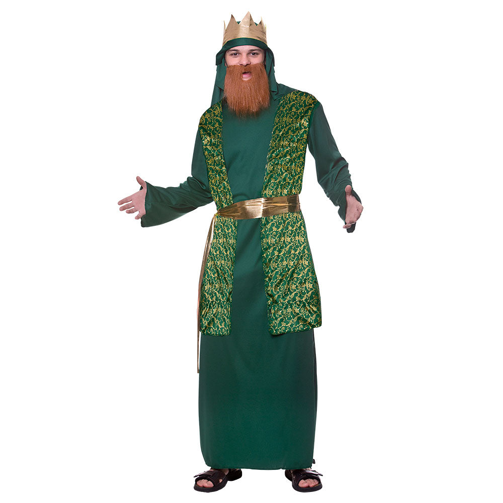 Men's Green Wise Man Nativity Costume