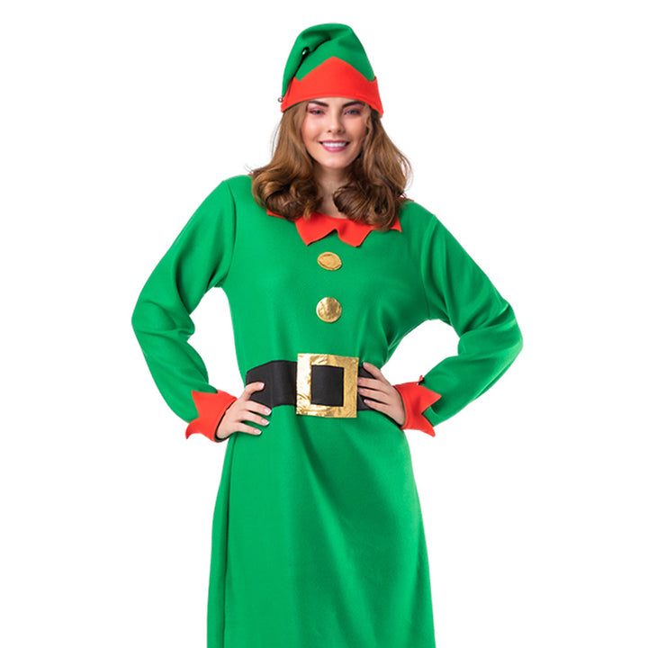 Ladies Santa's Helper Elf Dress