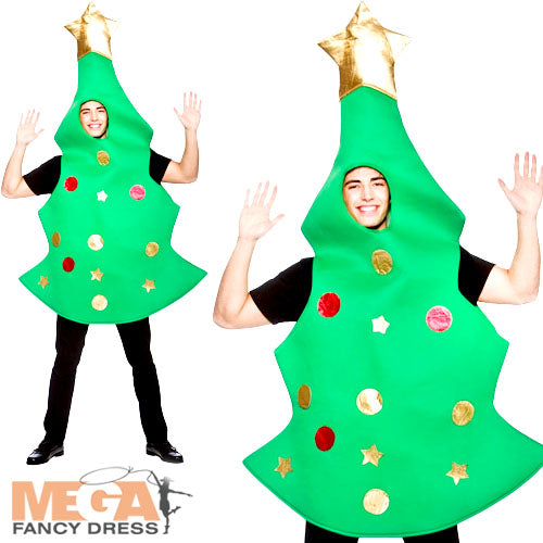 Adult Christmas Tree Costume Holiday Outfit
