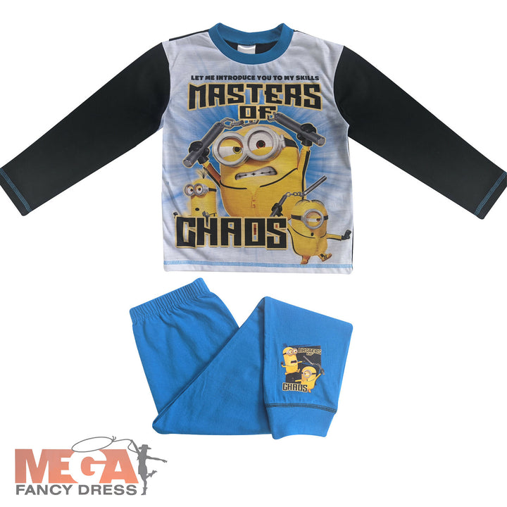 Official Boys Minions Despicable Me Pyjamas