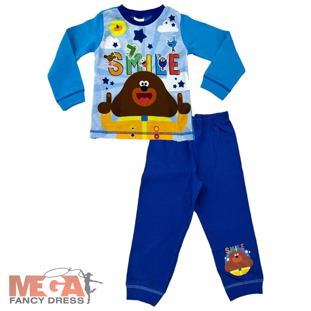 Official Boys Hey Duggee Smile Pyjamas