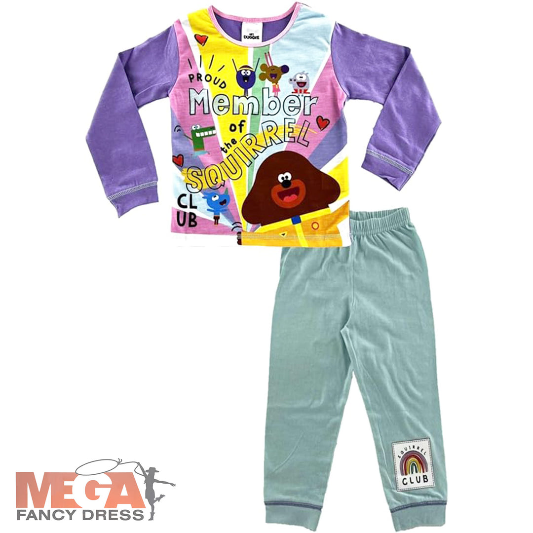 Official Hey Duggee Squirrel Club Pyjamas