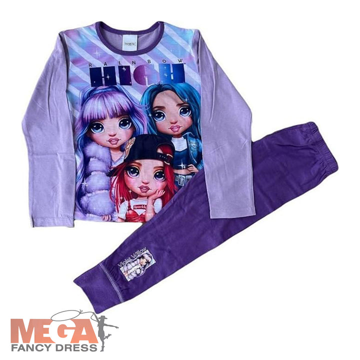 Official Girls Rainbow High Pyjamas