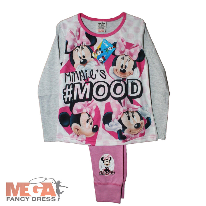 Official Girls Disney Minnie's Mood Pyjamas