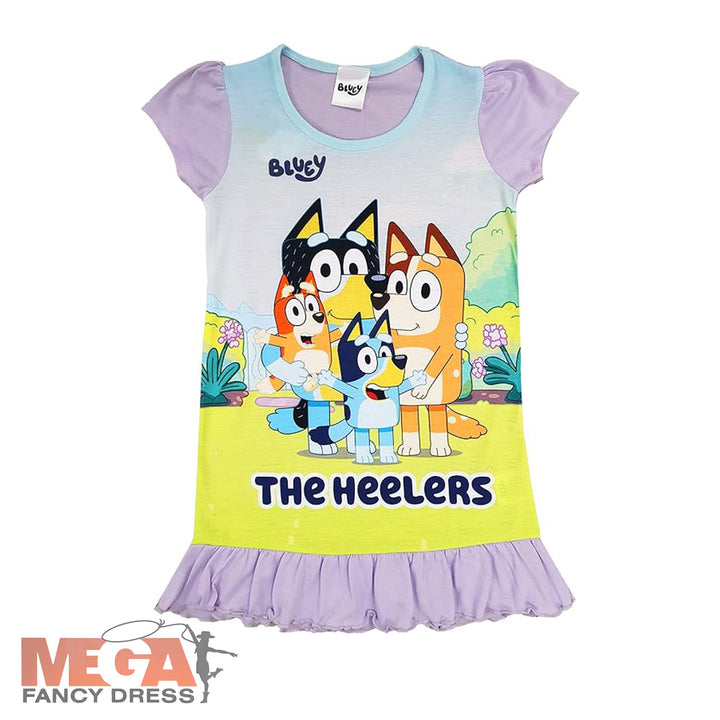 Official Girls Bluey Nightdress