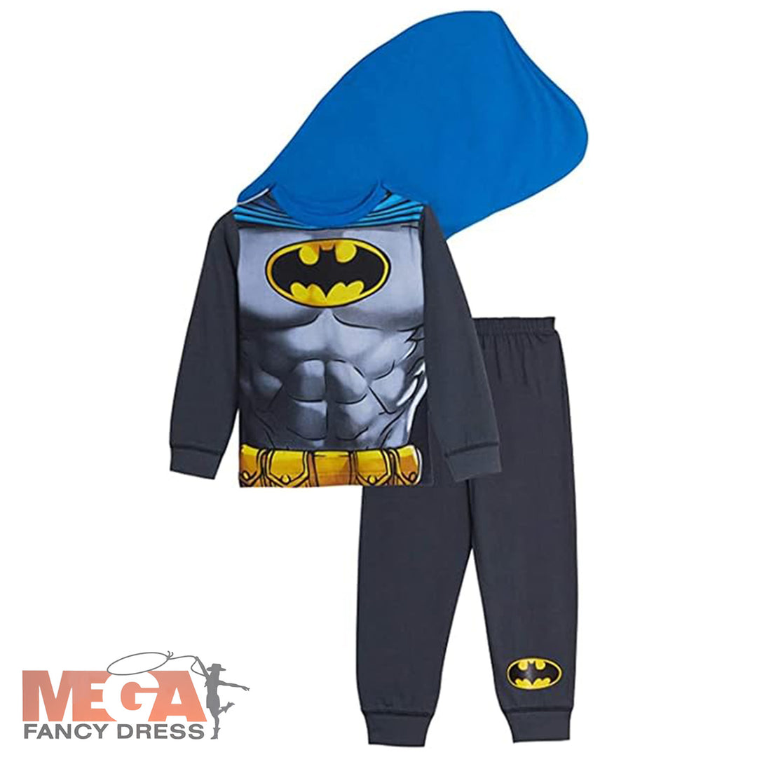 Official Boys Batman Kids Superhero Pyjamas