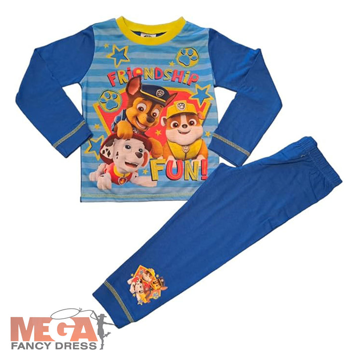 Official Boys Paw Patrol Friendship Fun Pyjamas