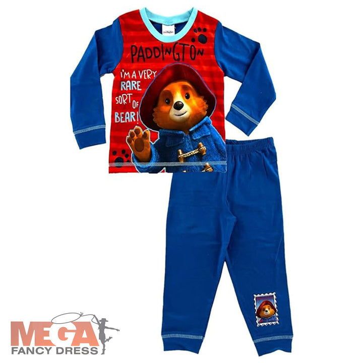 Official Boys Paddington Bear Pyjamas