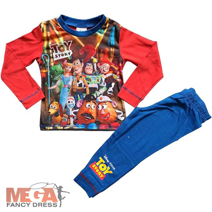 Official Disney Boys Toy Story Character Pyjamas