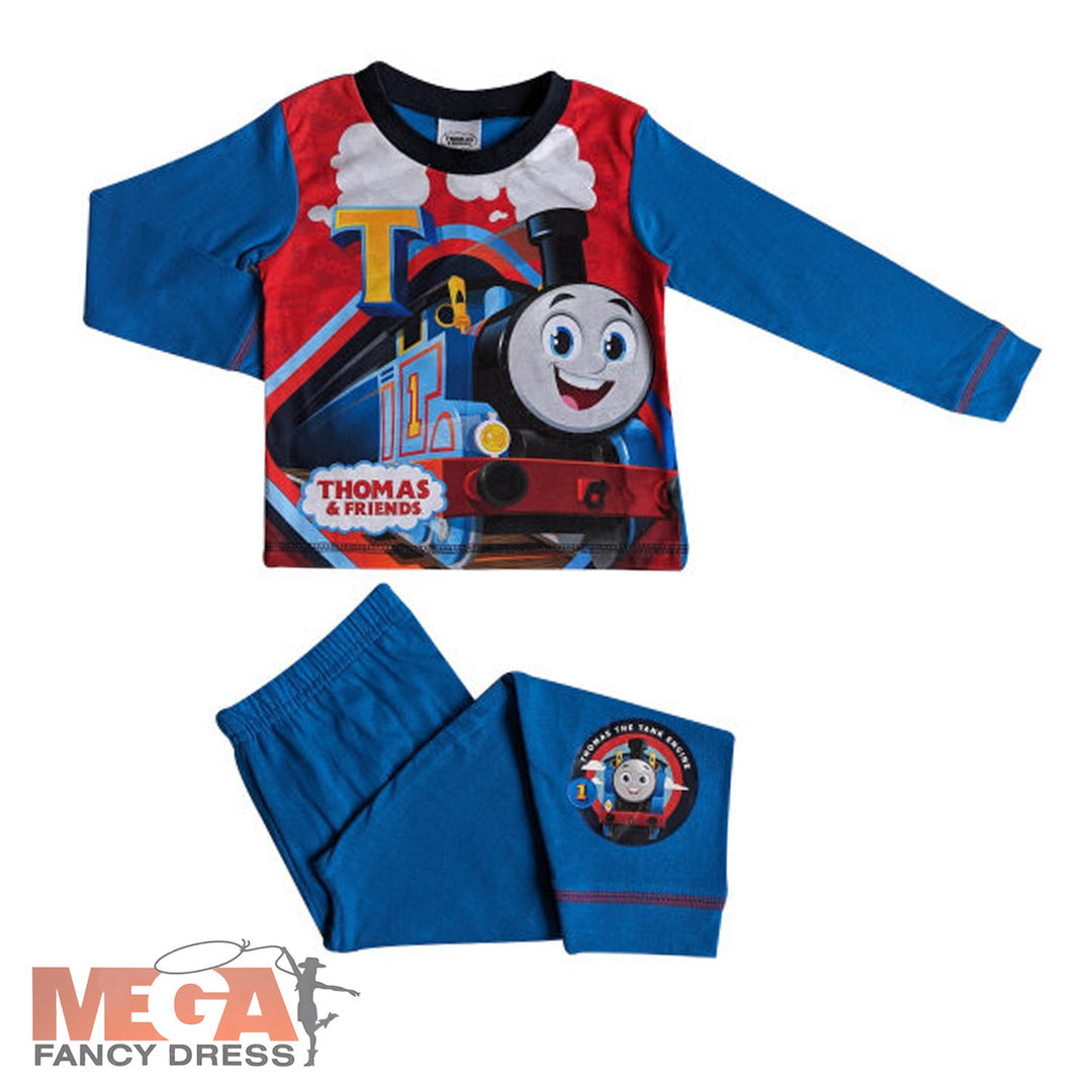 Official Boys Thomas The Tank Engine Pyjamas