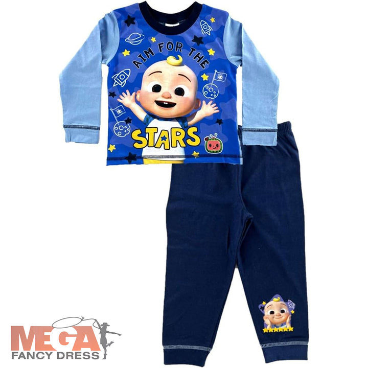 Official Boys Cocomelon Aim for the Stars Pyjamas